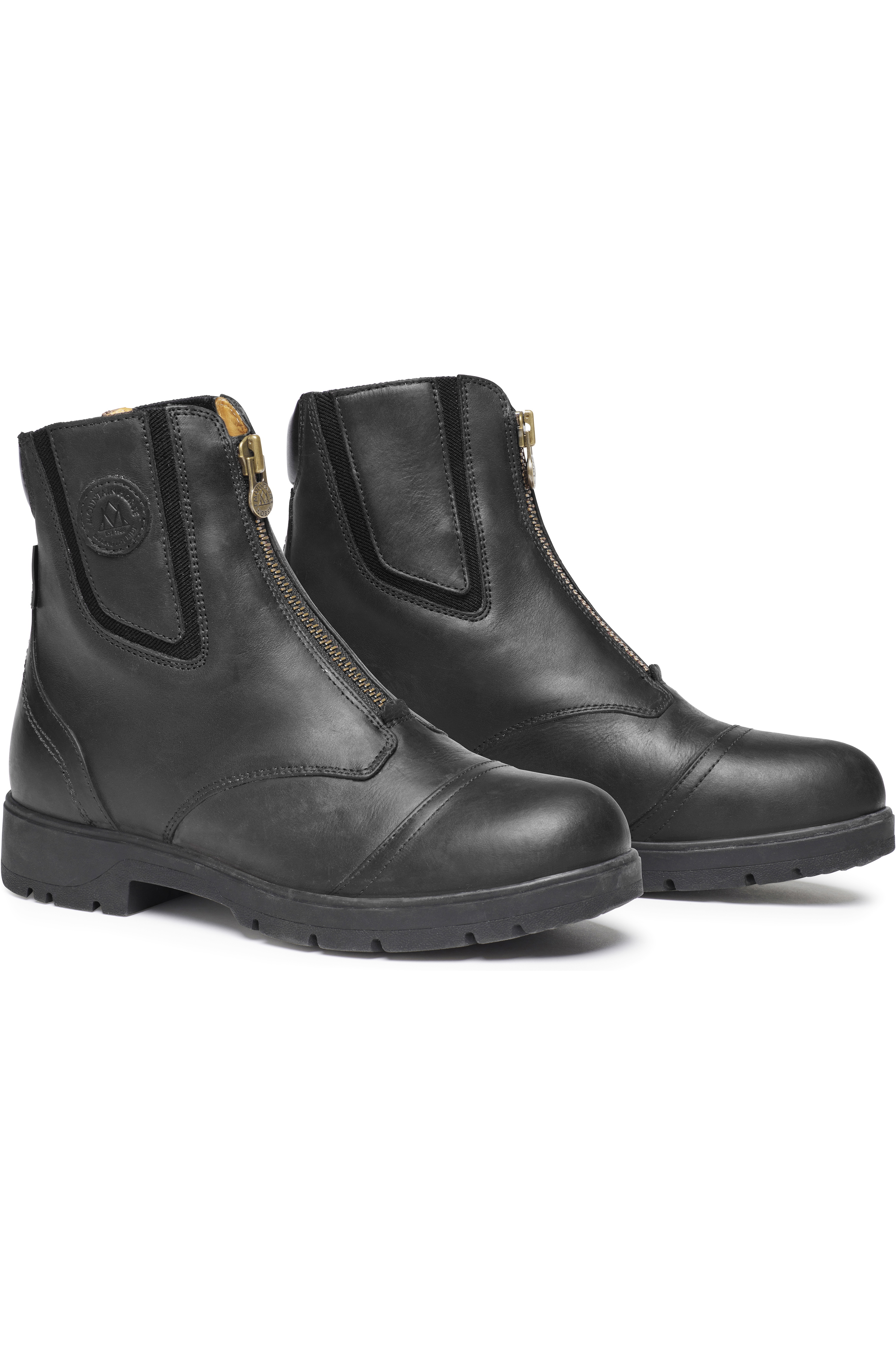Mountain Horse Womens Wild River Zipped Paddock Boots - Black